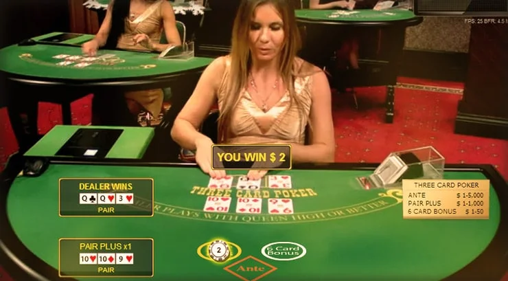 Winning hands of poker